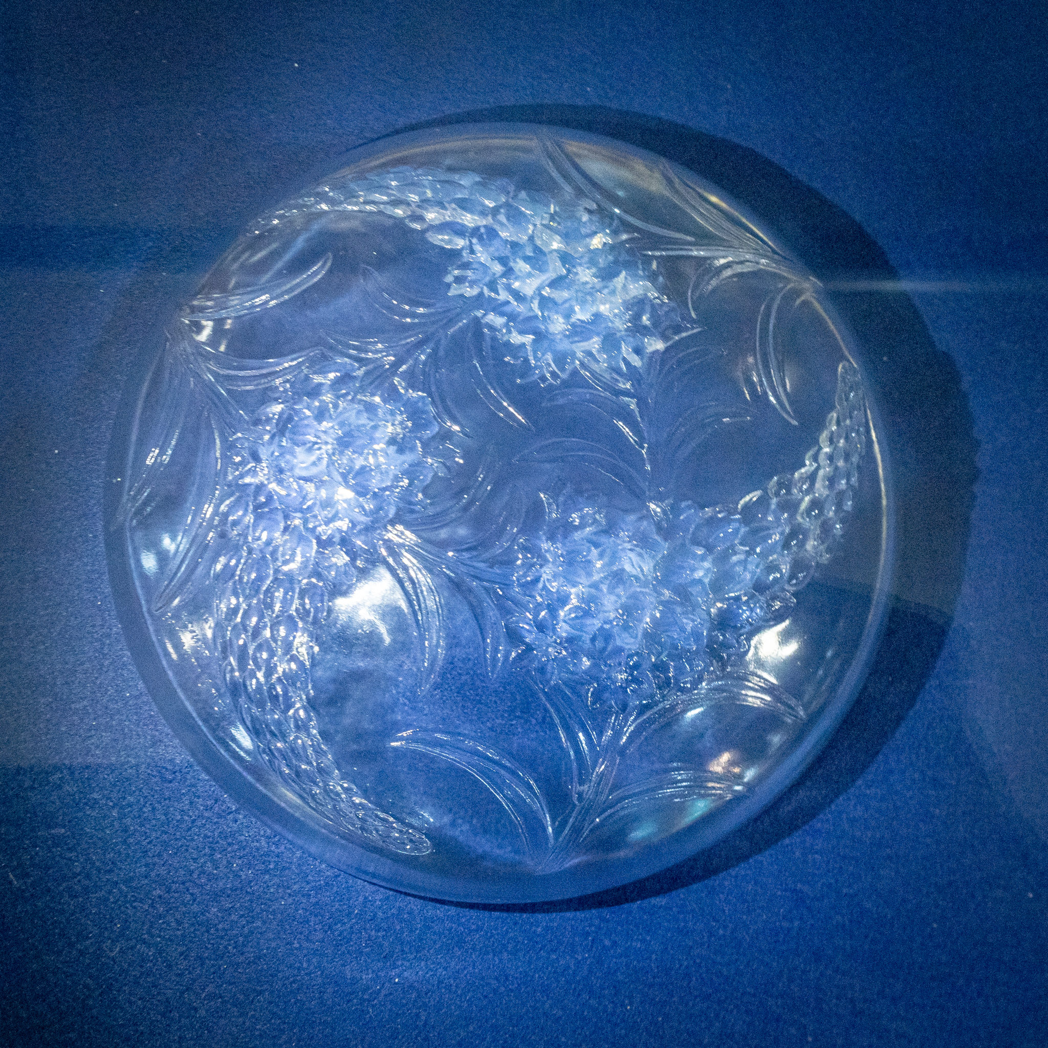 Stunning Veronique Pattern Lalique Bowl