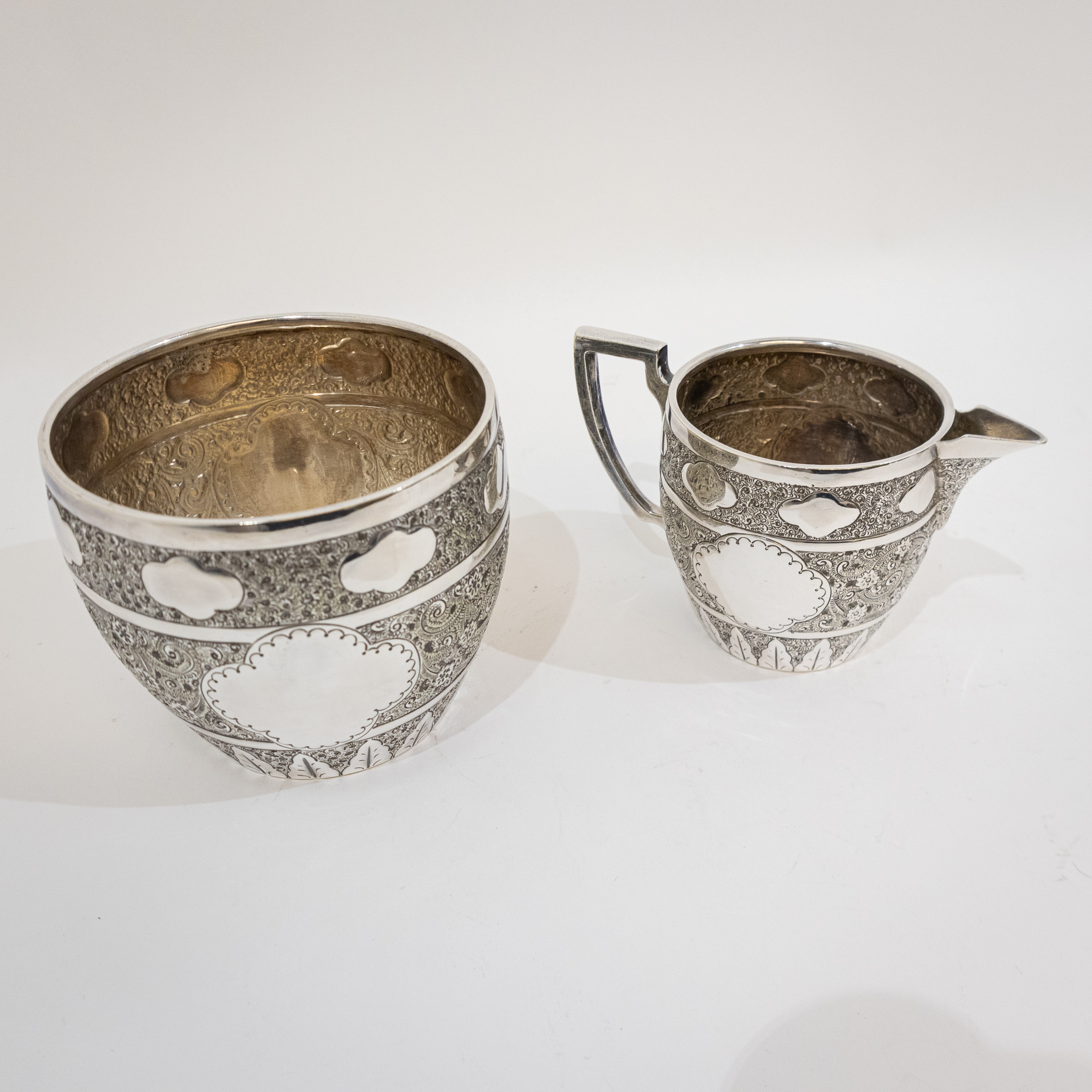 Electro Plate Four Piece Teaset