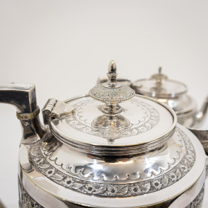 Electro Plate Four Piece Teaset