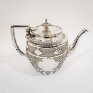 Electro Plate Four Piece Teaset