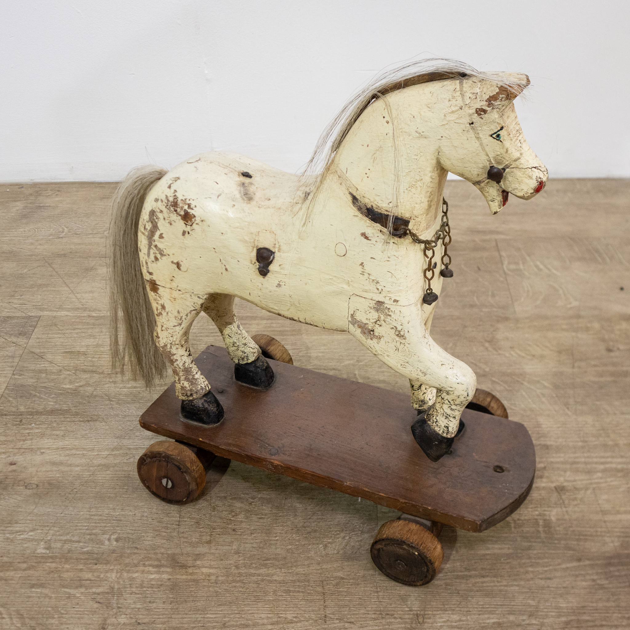 Victorian Child’s Toy Pull Along Horse