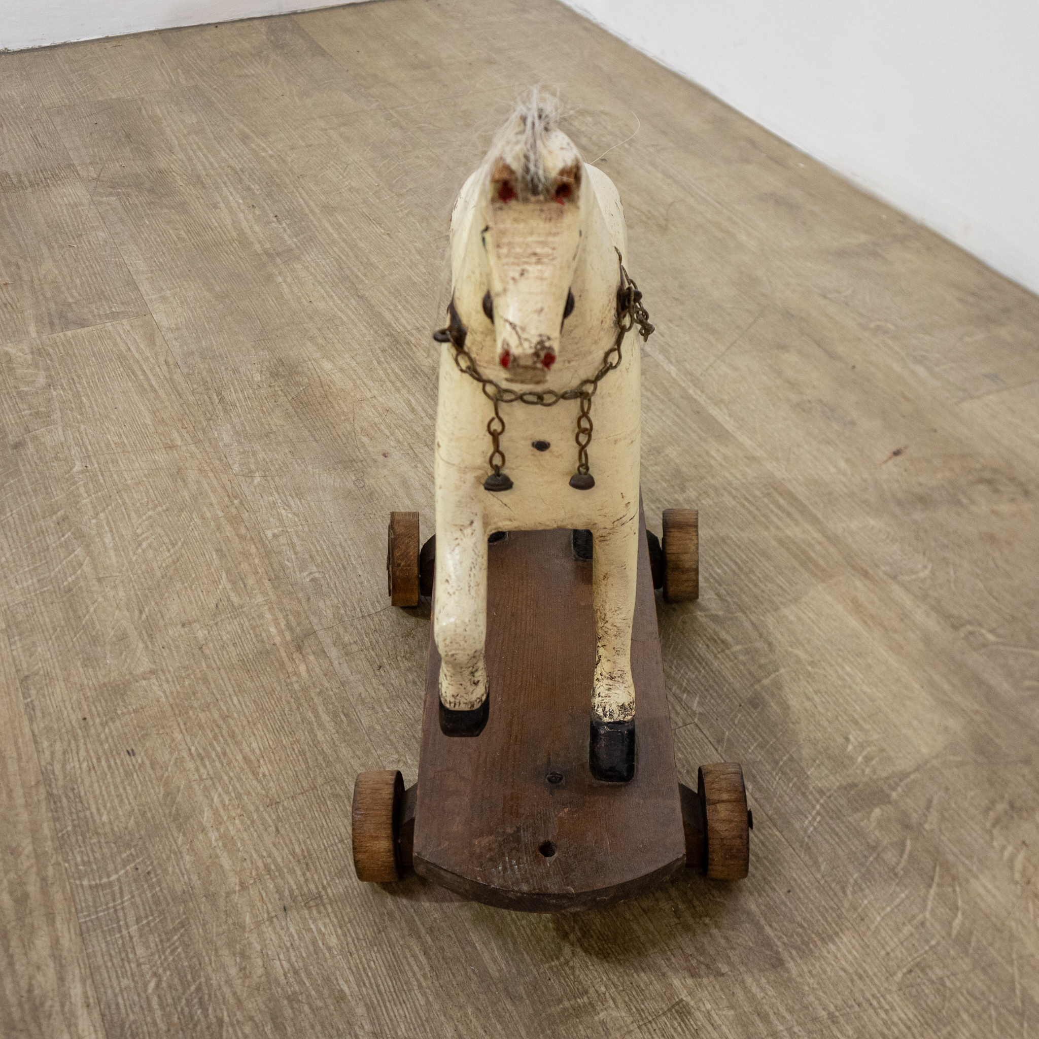 Victorian Child’s Toy Pull Along Horse