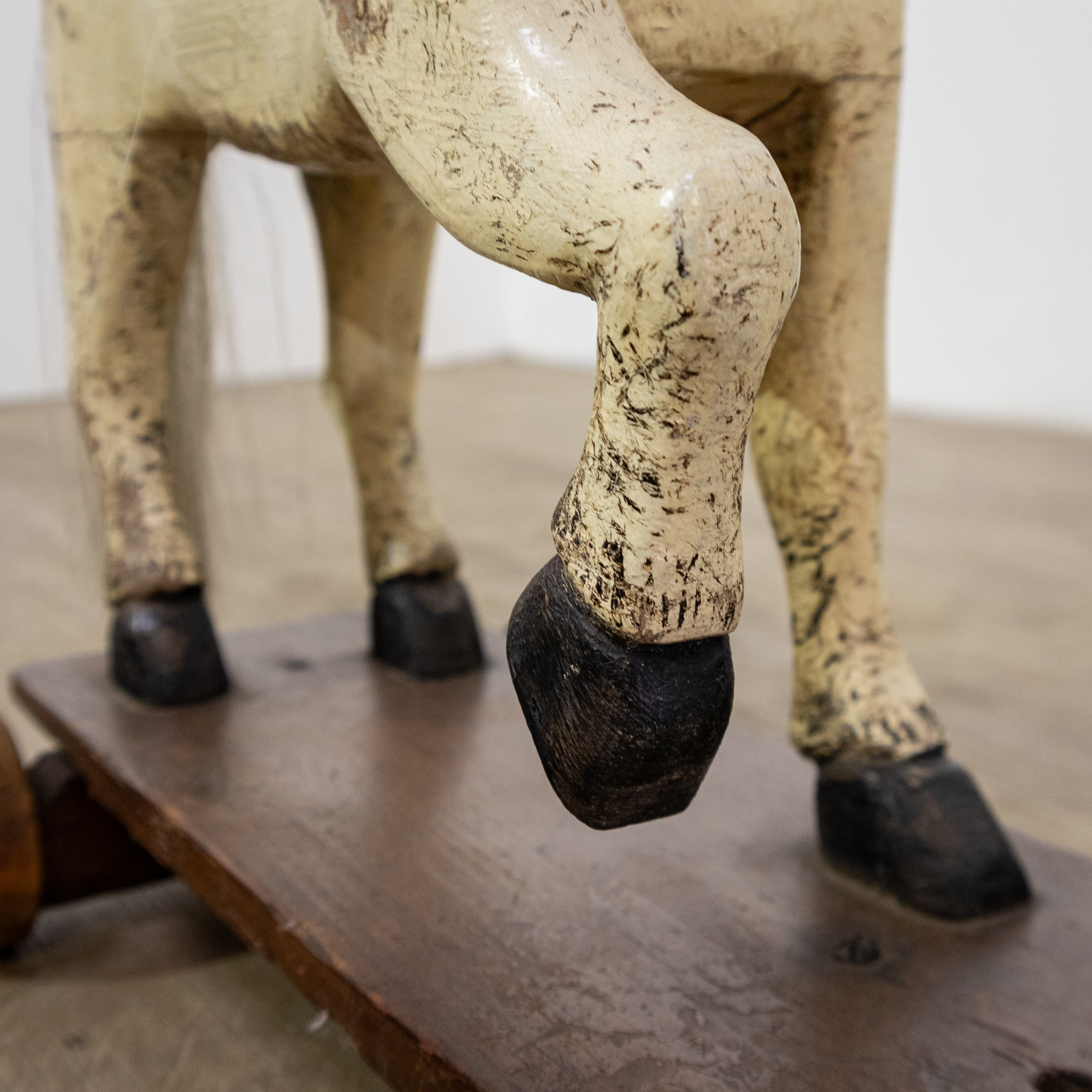 Victorian Child’s Toy Pull Along Horse
