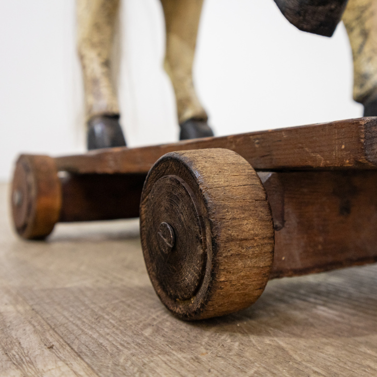 Victorian Child’s Toy Pull Along Horse - Image 8