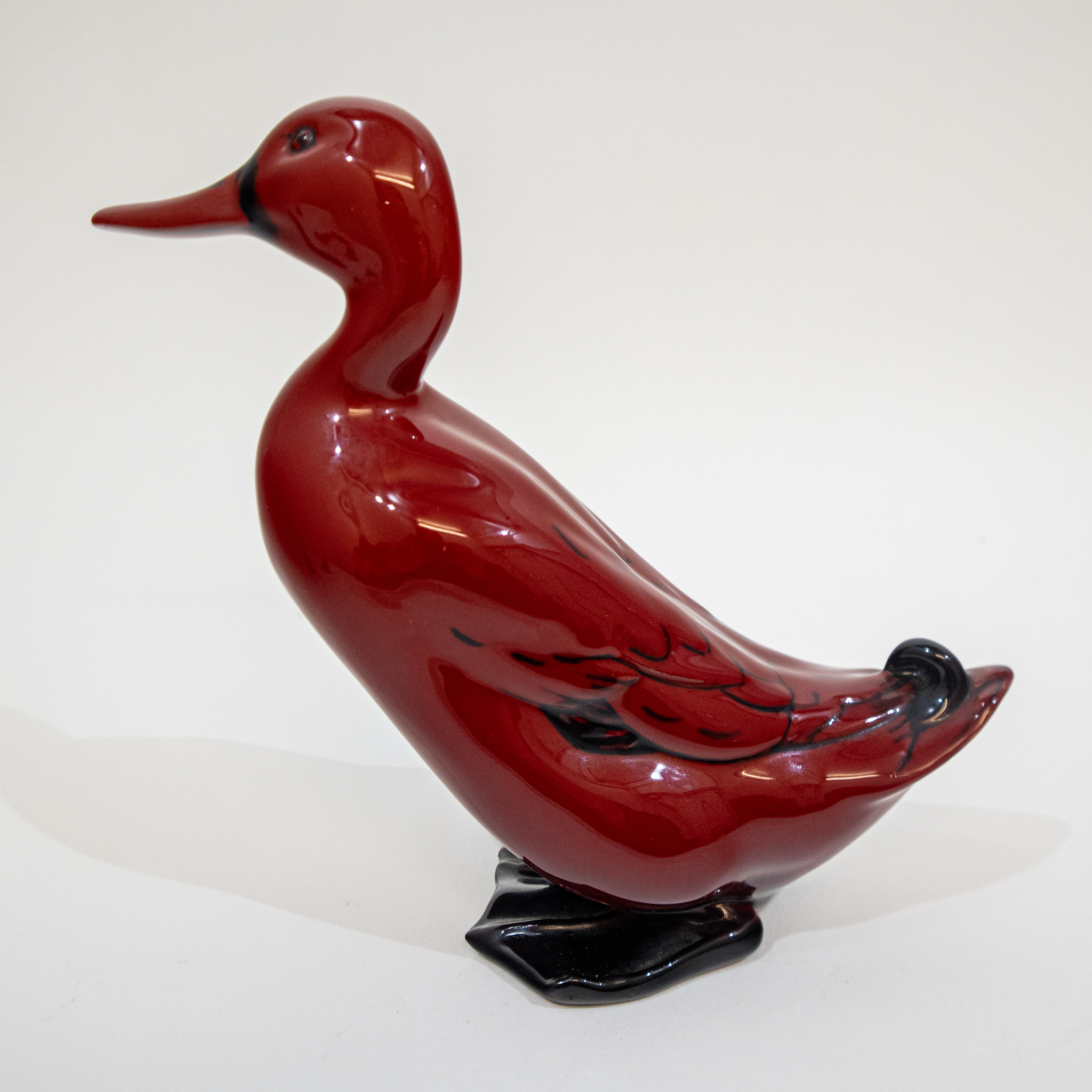 Royal Doulton Flambe Duck Trio