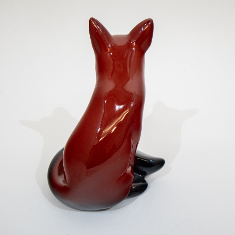 Royal Doulton Flambe Foxes - Image 7