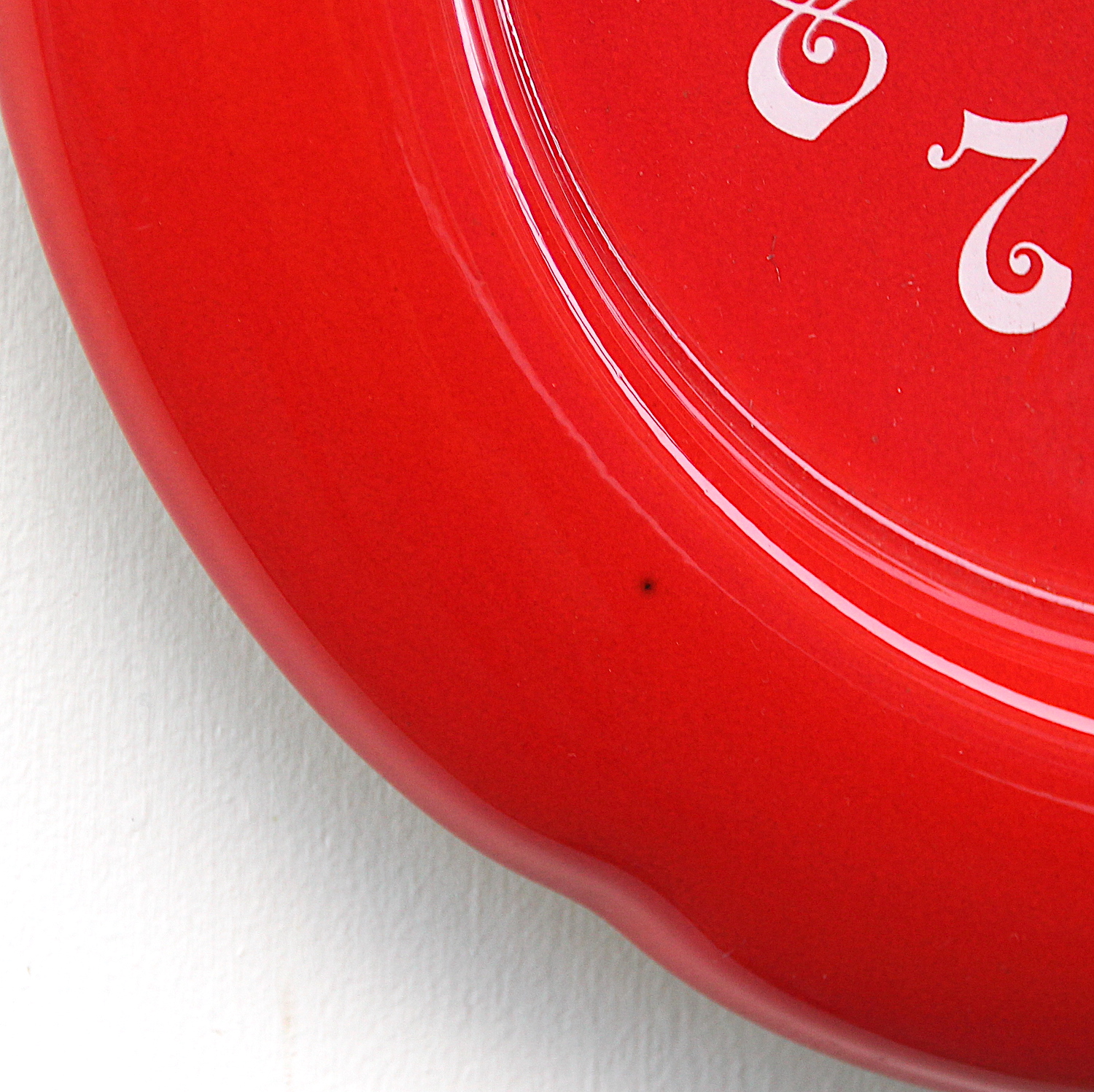 Stunning Ceramic Clock Made in West Germany by Mauthe, 1970s