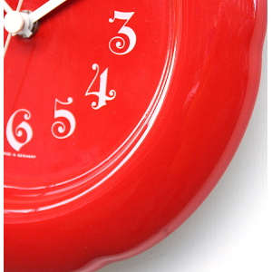 Stunning Ceramic Clock Made in West Germany by Mauthe, 1970s