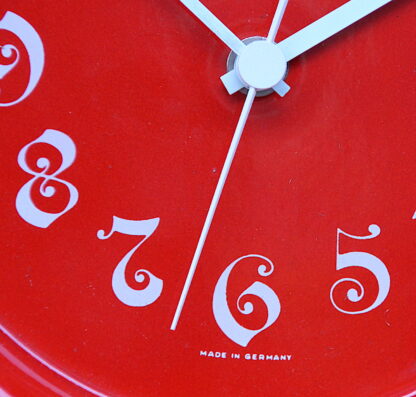 Stunning Ceramic Clock Made in West Germany by Mauthe, 1970s - Image 8