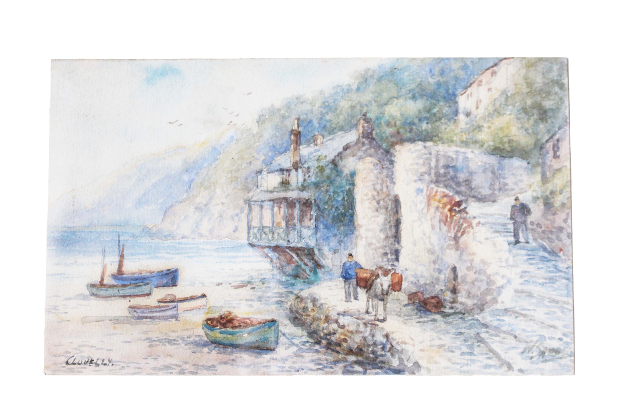 Clovelly Fish Market Devon England