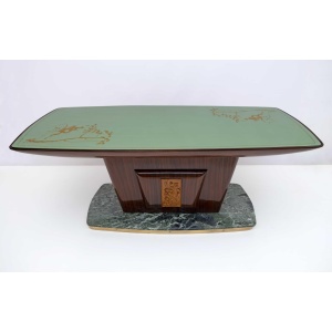 Vittorio Dassi Iconic Design Mid-Century Modern Italian Dining Table, 50s, Rare!