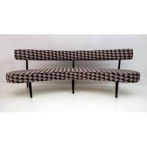 Vladimir Kagan Mid Century Modern Curved Sofa