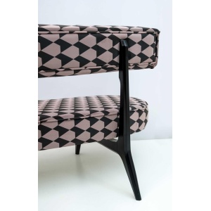 Vladimir Kagan Mid Century Modern Curved Sofa
