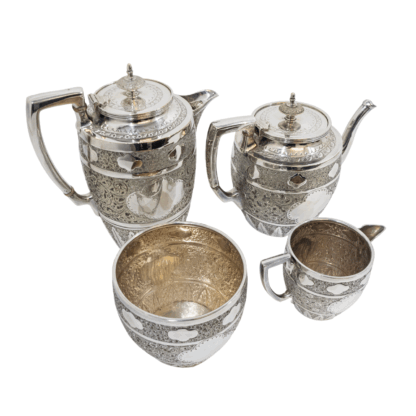 Electro Plate Four Piece Teaset