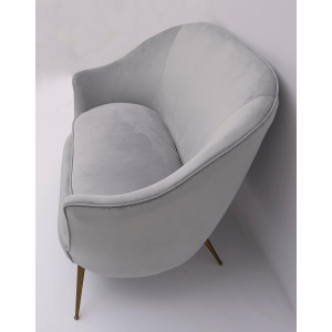Federico Munari Mid-Century Modern Italian Curved Sofa and Two Armchairs, 1950s