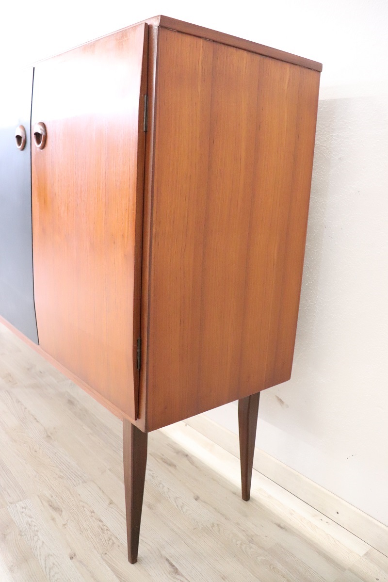 Long Sideboard in Teak Veneer, 1960s