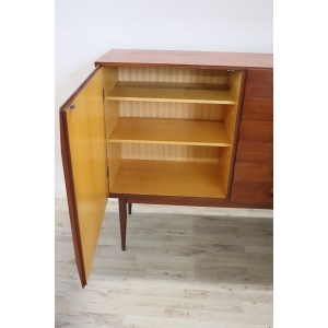 Long Sideboard in Teak Veneer, 1960s