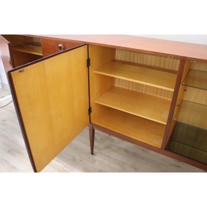 Long Sideboard in Teak Veneer, 1960s