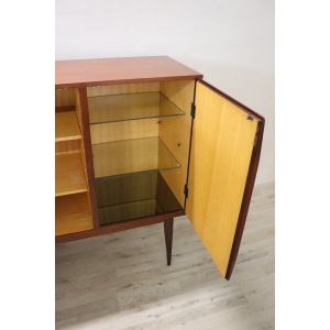Long Sideboard in Teak Veneer, 1960s