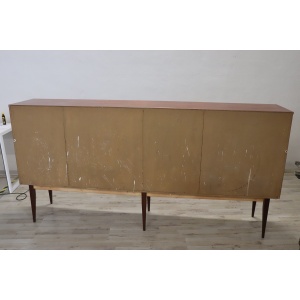 Long Sideboard in Teak Veneer, 1960s