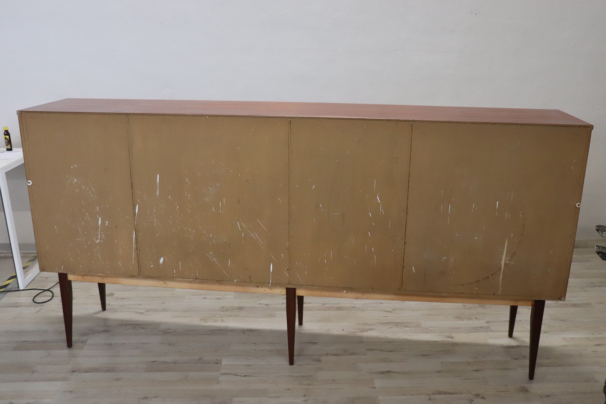 Long Sideboard in Teak Veneer, 1960s