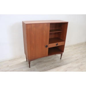 Highboard in Teak Veneer, 1960s