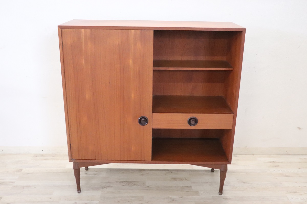 Highboard in Teak Veneer, 1960s