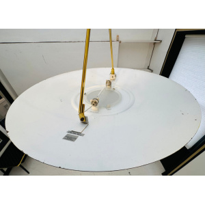 L G Paris UFO Uplighter Ceiling Light, 1980s