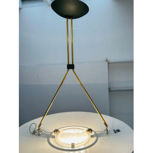 L G Paris UFO Uplighter Ceiling Light, 1980s