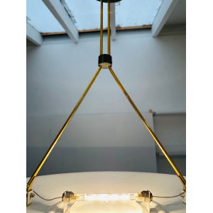 L G Paris UFO Uplighter Ceiling Light, 1980s