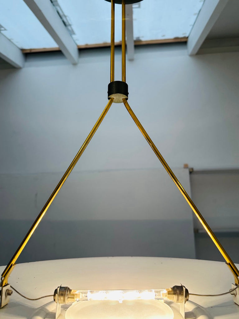 L G Paris UFO Uplighter Ceiling Light, 1980s