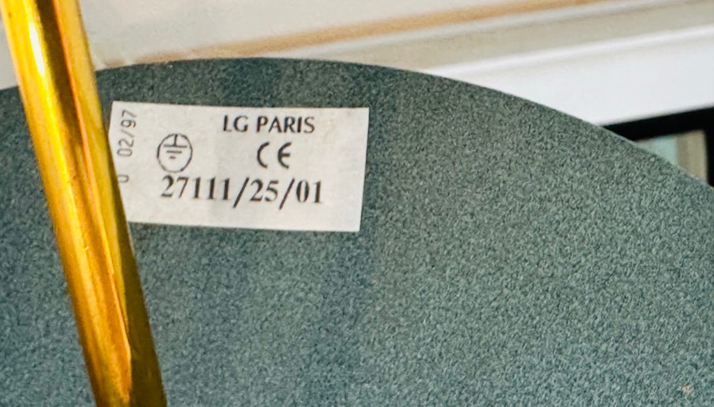 L G Paris UFO Uplighter Ceiling Light, 1980s