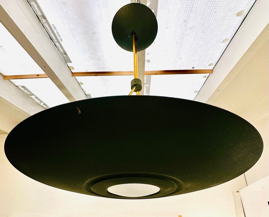 L G Paris UFO Uplighter Ceiling Light, 1980s