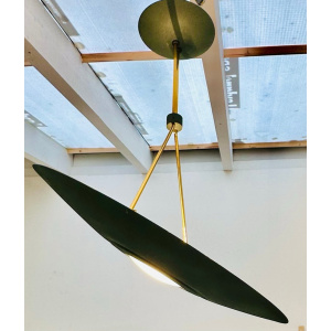 L G Paris UFO Uplighter Ceiling Light, 1980s