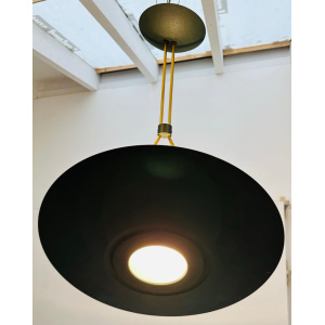 L G Paris UFO Uplighter Ceiling Light, 1980s
