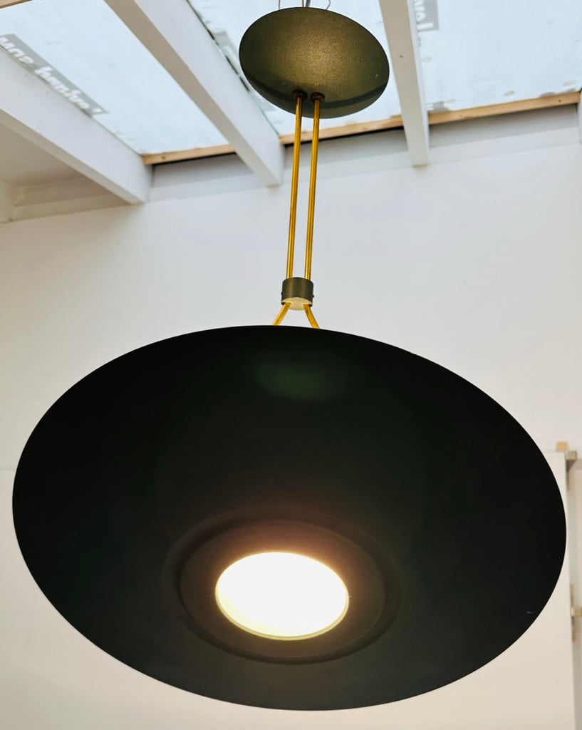 L G Paris UFO Uplighter Ceiling Light, 1980s