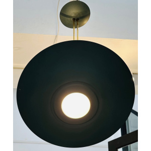 L G Paris UFO Uplighter Ceiling Light, 1980s