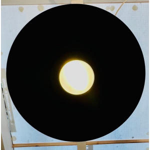 L G Paris UFO Uplighter Ceiling Light, 1980s