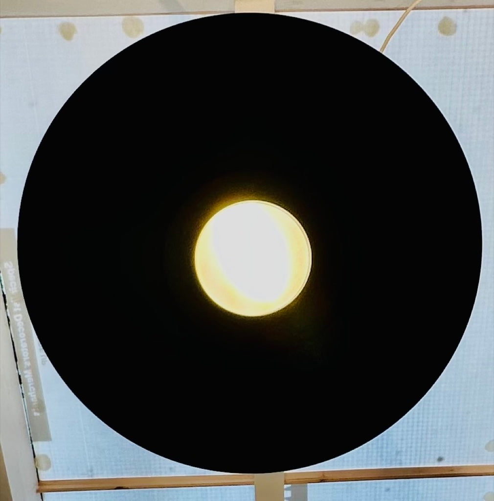 L G Paris UFO Uplighter Ceiling Light, 1980s