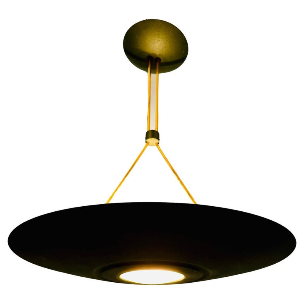 L G Paris UFO Uplighter Ceiling Light, 1980s
