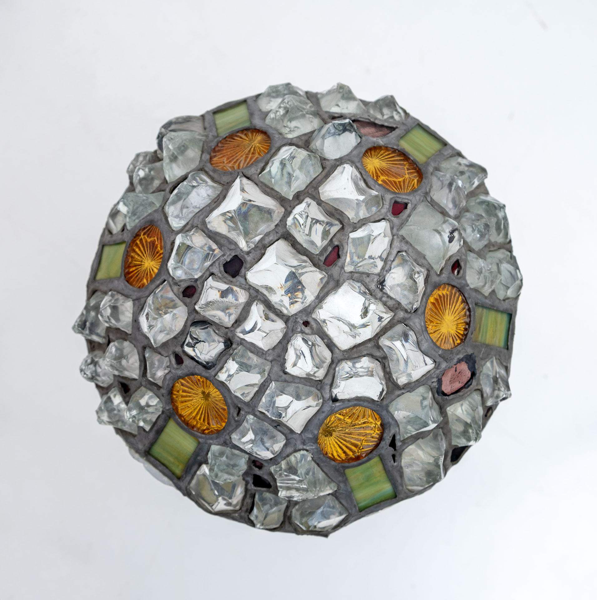 Art Nouveau French Table Lamp "Tiffany Style", 1930s