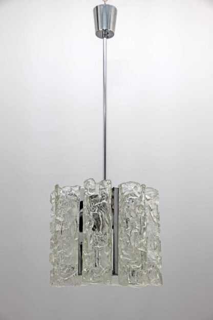 Carlo Nason Postmodern Italian Murano Glass Chandelier for Mazzega, 1970s - Image 4