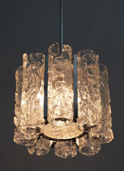 Carlo Nason Postmodern Italian Murano Glass Chandelier for Mazzega, 1970s - Image 6