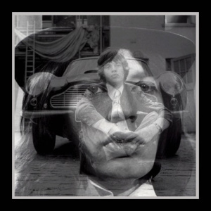 Mick Jagger Black & White Framed Lenticular