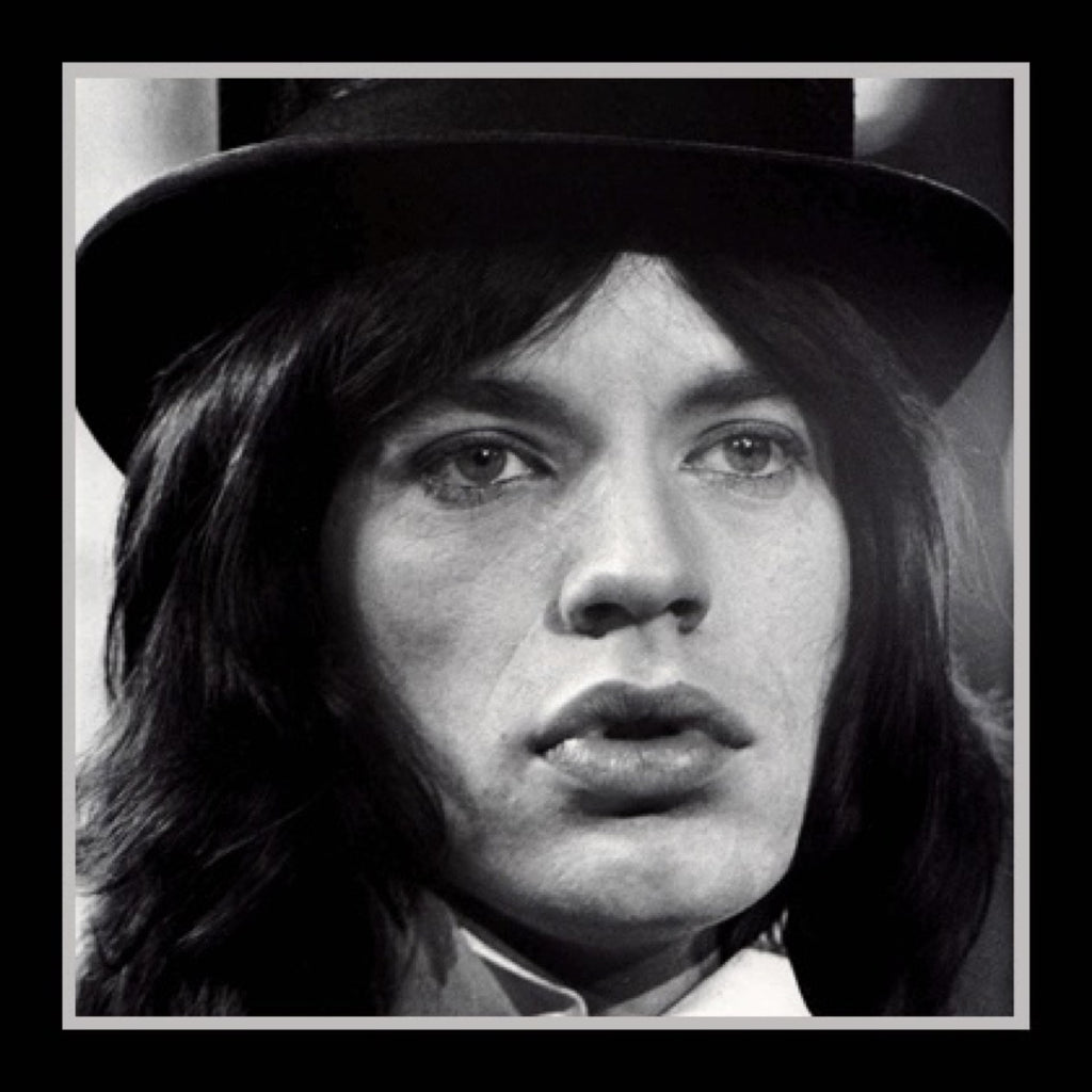 Mick Jagger Black & White Framed Lenticular