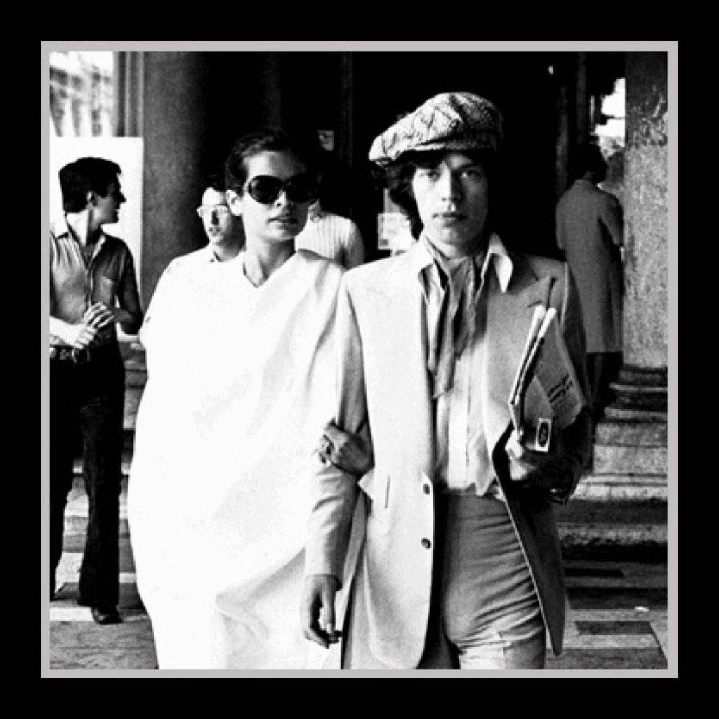 Mick Jagger Black & White Framed Lenticular