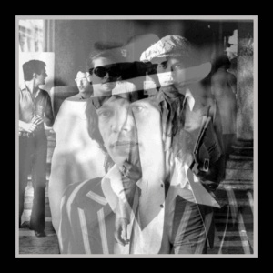 Mick Jagger Black & White Framed Lenticular