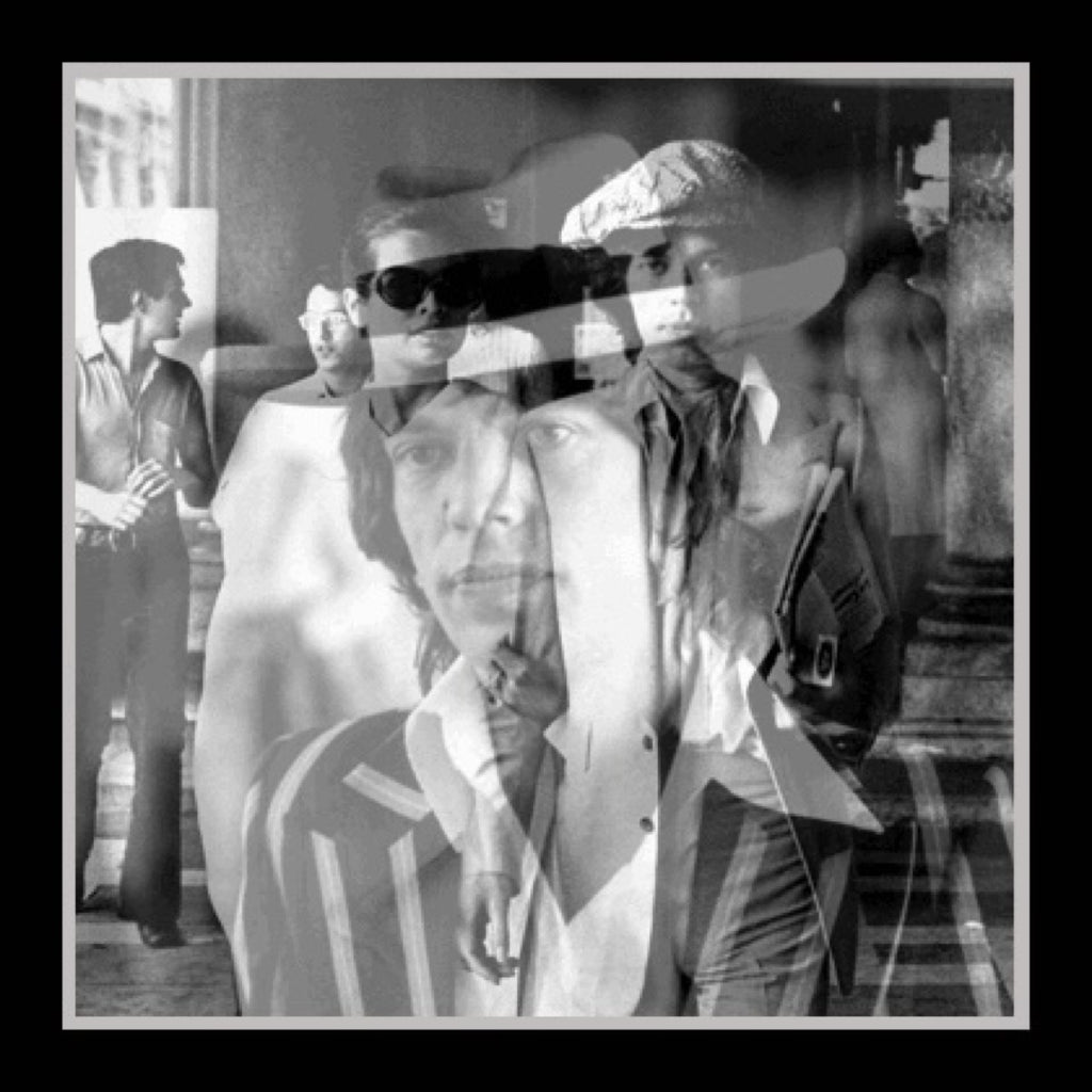Mick Jagger Black & White Framed Lenticular