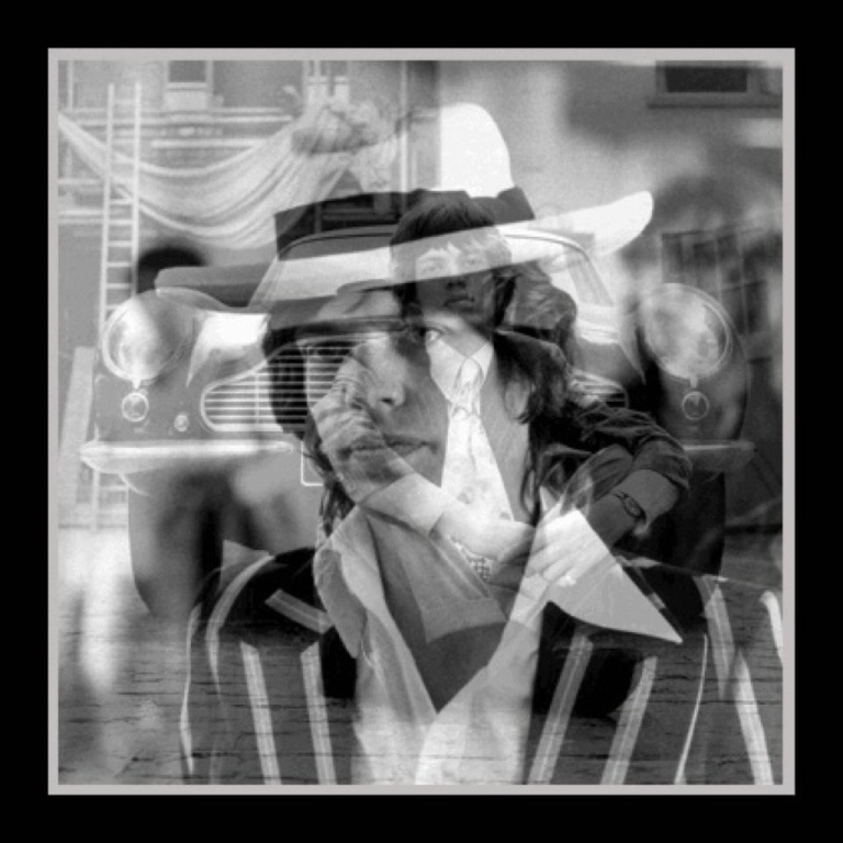 Mick Jagger Black & White Framed Lenticular - Image 9