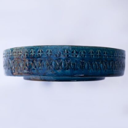 Mid Century Rimini Blu' Series Ceramic Bowl By Aldo Londi for Bitossi, 1960s - Image 6